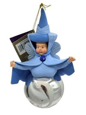 Disney Sleeping Beauty Merriweather Fairy Enchanted Christmas Ornament NWT